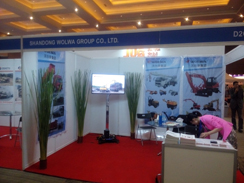 沃尔华集团参加2015印尼国际工程机械展会