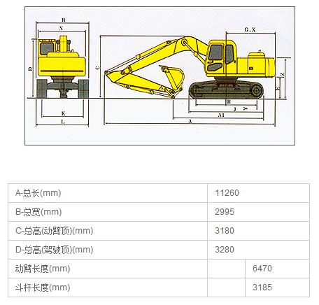 DLS330.8型液压挖掘机米乐m6
尺寸
